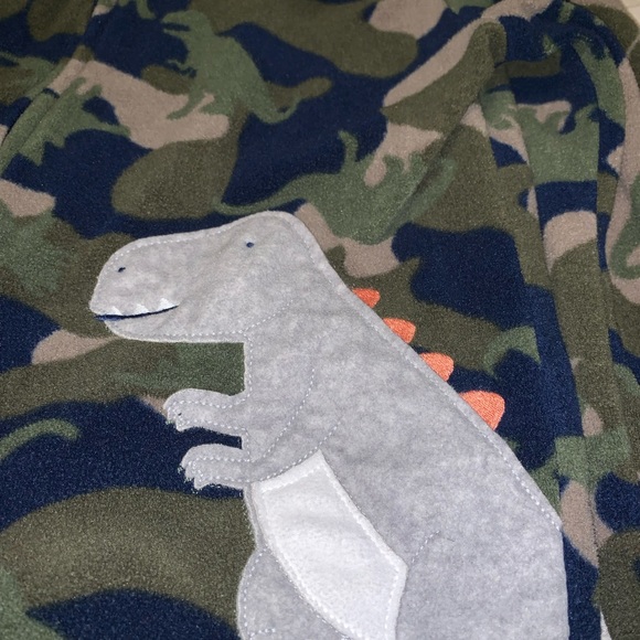 5/$25!!!  Dinosaur Camo Footie PJs by Carter’s Super Soft! - Picture 2 of 4